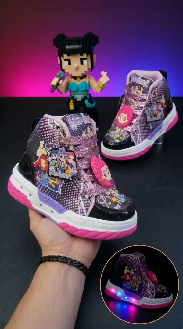 Bota Kpop con luces