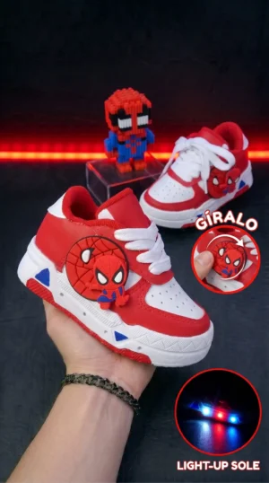 Intercambia_los_zapatos_minnie_por_202605120329 Spiderman Spinner Luces