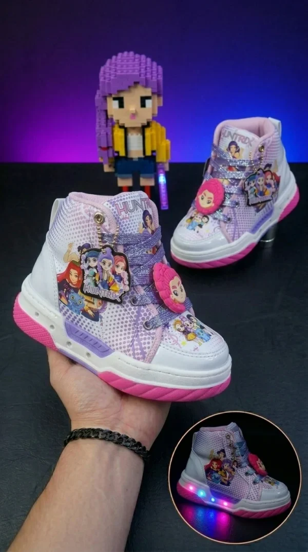 Bota Kpop con luces