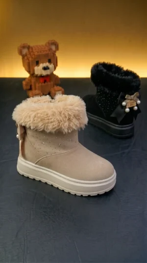 Bota osito con peluche