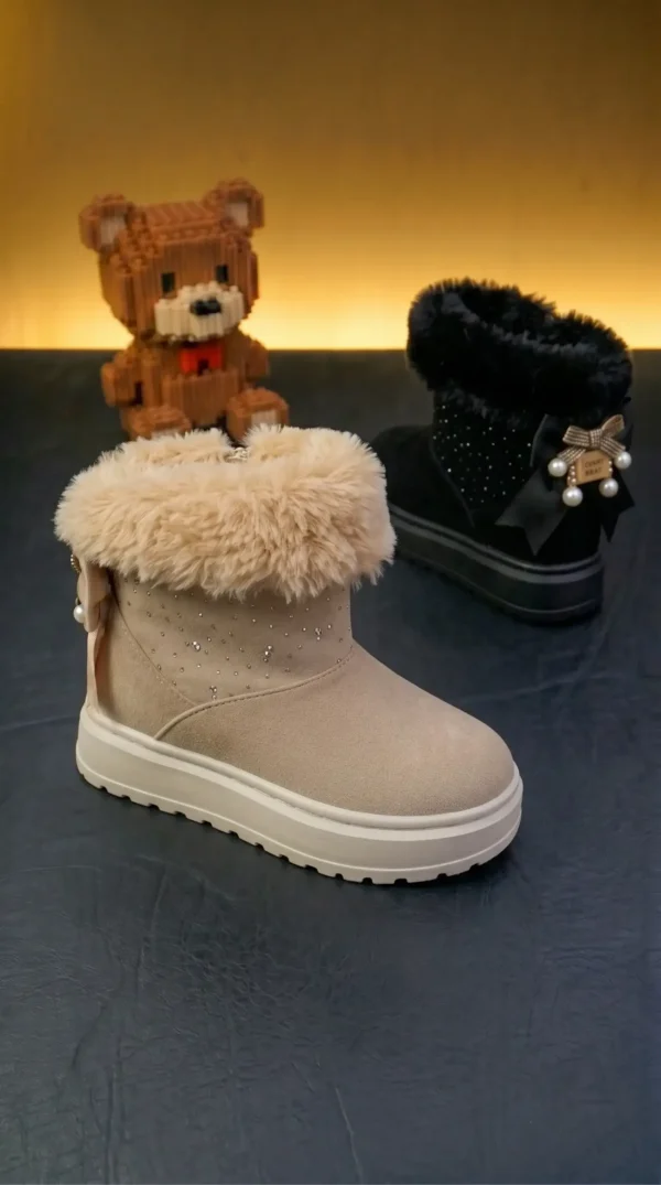 Bota osito con peluche