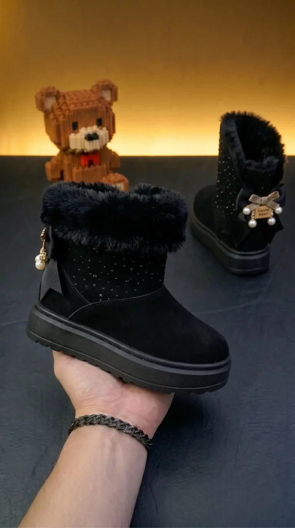 Bota osito con peluche