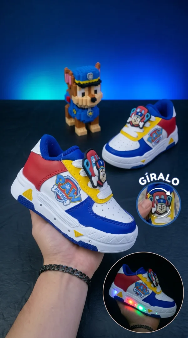 Paw Patrol Spinner con Luces